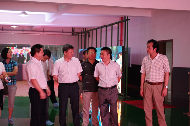 国家文化部文化产业司副司长吴江波一行莅临j9平台官网产业园考察