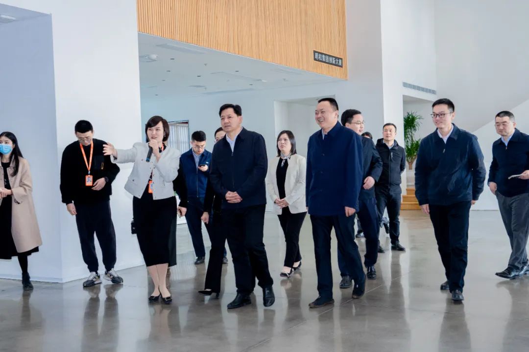 长沙县委副书记、县长陈永高一行莅临J9国际站官方网站-J9集团调研指导