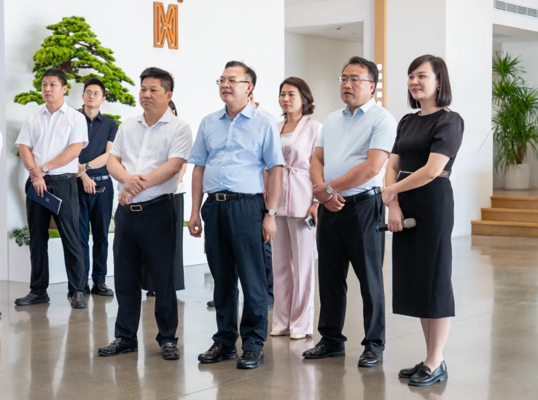 湖南省商务厅党组书记、厅长沈裕谋一行莅临J9国际站官方网站-J9集团专题调研